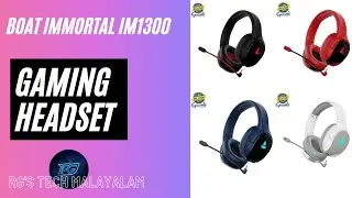 boat Immortal IM1300 Bluetooth Gaming Headset