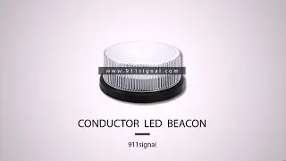 180mm Base LED Beacon - Conductor(080801) | 911Signal