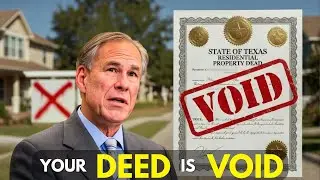 Governor Greg Abbott LOSES: Property Deed Declared VOID &ndash; 