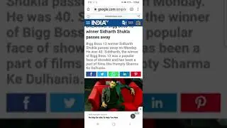 Bigg Boss 13 winner Sidharth Shukla passes away