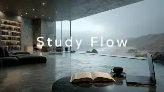 Calm Focus Music for Deep Work & Study ~ Ocean View Productivity Flow State