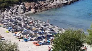 4K #NoFilter Atspas Beach in Skala Marion Thassos Greece September 2019