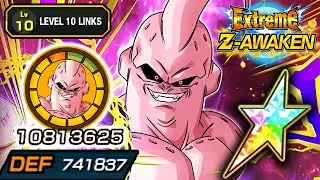 100% EZA PHY SUPER BUU + STICKER EFFECT! Dragon Ball Z Dokkan Battle
