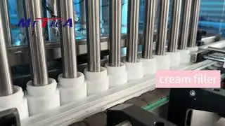 Automatic Customized High-Speed Face Cream Glass Jar Filling, Capping & Labeling Production Line