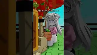 Pets in Grow a Garden 🥀🥀 #maechan #roblox #robloxanimation
