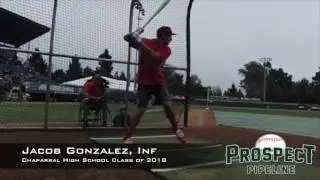 Jacob Gonzalez, Inf, Chaparral High School, Swing Mechanics at 200 FPS