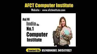 AFCT Institute India No.1 Computer Institute