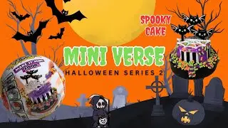 Halloween Series 2 miniverse! See how I made the cutest mini spooky cake! 