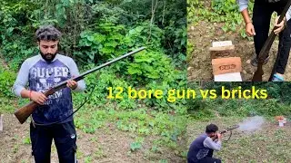 12-калиберная винтовка против индийских кирпичей 🇮🇳