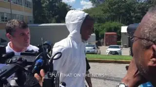 Suspect who pointed gun at police says, 
