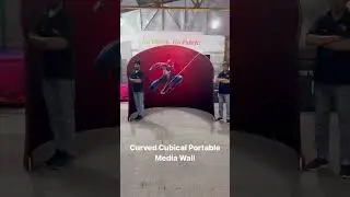 &ldquo;Make a Statement with Curved Cubical Portable Media Walls: Eye-Catching and Versatile!&rdquo;