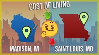 Madison, WI vs Saint Louis, MO Cost of Living/Travel Price 2025 Comparison