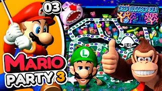 Donko me SALVA LA VIDA (Deep Bloober Sea) - 03 - Mario Party 3 (N64)