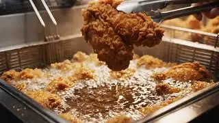   Secret Recipe of KFC Chef #cooking #fried Chicken #ASMR #food 