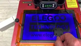 ELEGOO Saturn 3 12K UV Test using CHITU Systems' UV Light Meter