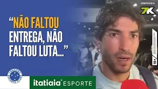 LUCAS SILVA FALA SOBRE DESEMPENHO DO CRUZEIRO E REVELA REA&Ccedil;&Atilde;O DO ELENCO COM ERRO DE MATHEUS HENRIQUE