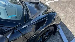 C8 FENDER VENTs INSTALLATION VIDEO PART 2 OF 3