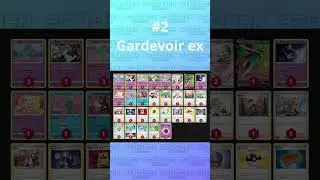 #shorts #pokemon Top 5 Japanese Scarlet & Violet Decks