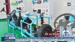 Les centres de formation professionnelle :  l'entreprise partenaire re&ccedil;ue par le chef de l'&eacute;tat