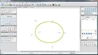 Create a Conic through 5 Points in Math Illustrations