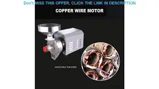 Deal Commercial Electric Soymilk machine Sesame sauce machine rice grain Refiner grinder Beater pea
