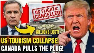 BREAKING: Canada Cuts U.S. Flights &mdash; Billions Vanish as Cross-Border Travel Collapses