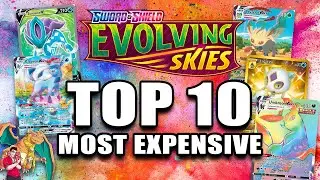 Evolving Skies Top 10 - Most Expensive Pokemon TCG Cards