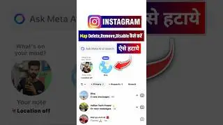 Instagram map option kaise hataye 2025 | How to remove map option in instagram #instagram