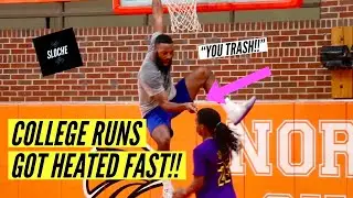 EX TEAMMATES HATE EACH OTHER😂 Hilarious College Runs!