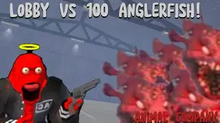 Animal company lobby vs 100 anglerfish!