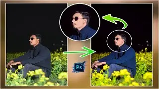 How to outdoor Photo Retouching  Photoshop editing and color grading tutorial 2022