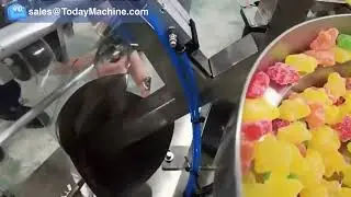 4 Head Combination Weigher Food Packaging Machine  For Weighing And Packaging Peanuts Seeds candy