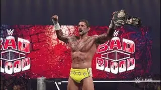 WWE 2K25 Hardcore title Match Failed Cash In [Bad Blood PPV Match 7]
