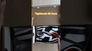 UP CLOSE with the Nike SB Tightbooth Dunk Low! 🔥 #sneakers #nikesb #asmr