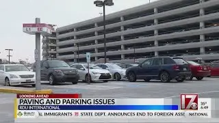 Paving will cause parking issues at RDU