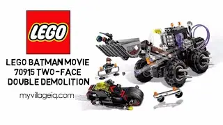 Lego Batman Movie 70915 Two Face Double Demolition