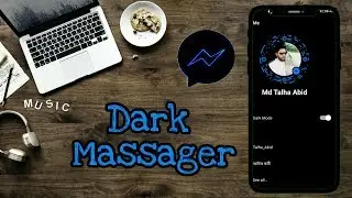 How to Enable Dark Mode in Messenger.  (Use This 🌙 Emoji)