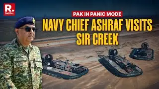 Pakistan&rsquo;s Naval Chief Naveed Ashraf Visits Sir Creek Amid India&rsquo;s Tri-Service Exercise