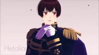 (APH X MMD) Pacify her [2p Japan]