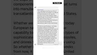 Text messages between Trump administration, Atlantic Reporter containing strategic war plans