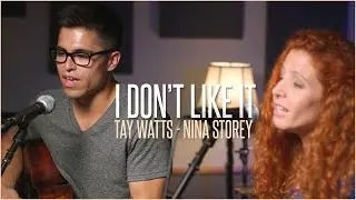 Flo Rida ft.Robin Thicke - I Don&rsquo;t Like It, I Love It - Acoustic Cover by Tay Watts & Nina Storey