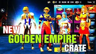 New Golden Empire Crate of Golden Prince Set PUBG MOBILE | Dancing Princess Set Crate Revealed