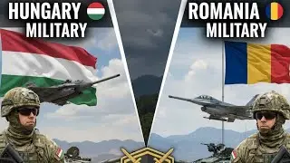 Full military 🪖 comparison between Hungary 🇭🇺 vs Romania 🇷🇴. Ground power comparison 2025