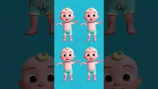 Count the Belly Buttons! 🔢😄 Belly Button Song! #cocomelon #shorts