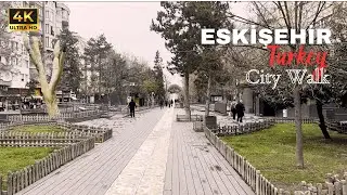 Eskişehir Hamamyolu Walking Tour | City Walk in Turkey | 4K