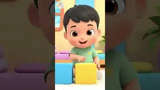 Clap Tap Learn & Play 👶🎵 | Baby Rhythm Song | Toddler Learning Short  #babycartoon #kidssong #viral