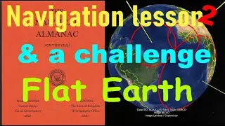 Using the nautical almanac and a sphere for navigation