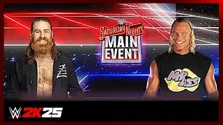 WWE 2K25 | SAMI ZAYN vs 