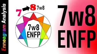 الشخصية 7 جناح 8 على الإنياجرام | (7w8 ENFP)