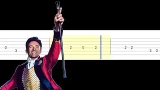 The Greatest Showman - The Other Side (Easy Guitar Tabs Tutorial)